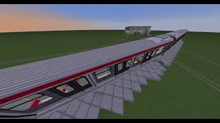 Minecraft  MTR MOD Railway ((University Line Update)