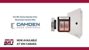 Camden CX-WC Series Barrier Free Restroom Control Kits