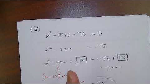 Pre Calc   Complete the Square video 3