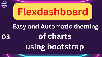 Flexdashboard 03: Advanced yet automatic theming of static charts using Bootstrap.