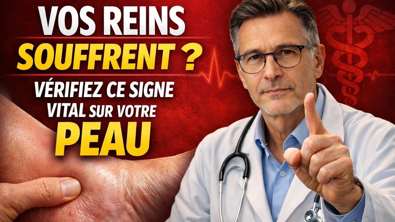 9 Signes sur votre Peau qui montrent que vos Reins souffrent (À ne jamais ignorer)