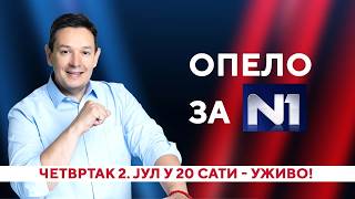 BEZ STRAHA sa Nemanjom Šarovićem - UŽIVO - Opelo za N1!