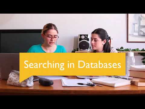 Searching in Databases for Nursing Students