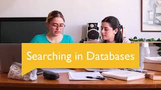 Searching in Databases for Nursing Students