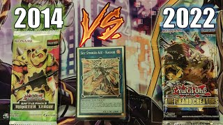 2014 vs 2022 Yugioh Pack Opening for 1000 Subscriber Special!