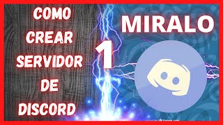  Cmo Crear Un Servidor De Discord Profesional 2023  Discord Desde Cero Solucion1