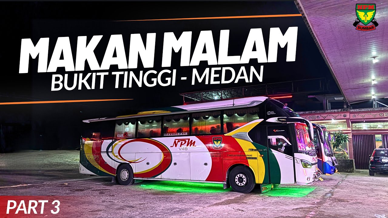 MAKAN MALAM‼️#3 - RM. TUAH SEKATO - Trip B.Tinggi - Medan NPM V48, Santai tidak kejar waktu.