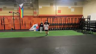 Forward Line Hop to Lateral Jump - Land on 2
