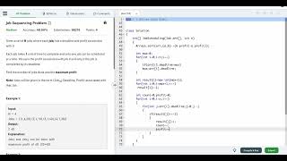 job sequencing problem | Java | GFG | Greedy approach