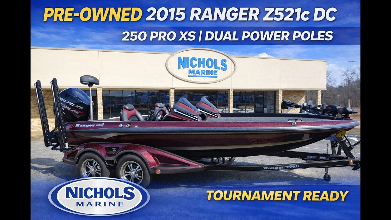 Pre-Owned 2015 Ranger Z-521c DC| Tournament Ready | Nichols Marine