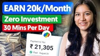 MAKE MONEY ONLINE 👉 Work From Home & Earn ₹20,000/Month 💰 No Skills Required for User Testing