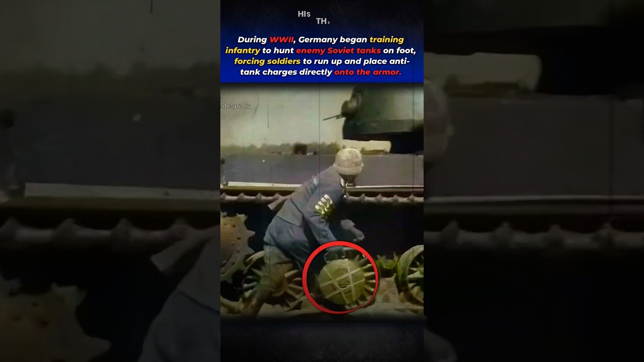 Germany's Tank Hunting Tactic In WWII