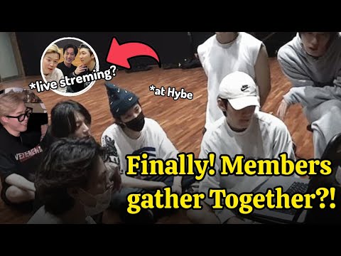 FINALLY MEMBERS GATHERING At HYBE Jin Joins Jimin S Live Stream And Looks So RM