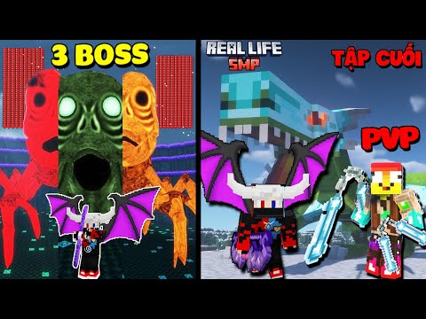 MINECRAFT REAL LIFE SMP TẬP CUỐI: TRẬN CHIẾN CUỐI CÙNG VS T GAMING ** TÔI ĐÃ ĐÁNH BẠI BOSS MẠNH NHẤT