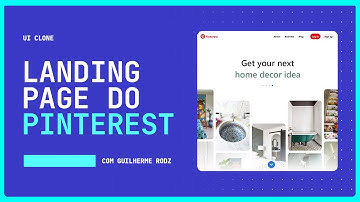 Recriando home do Pinterest com HTML, Sass e JavaScript | UI Clone #16