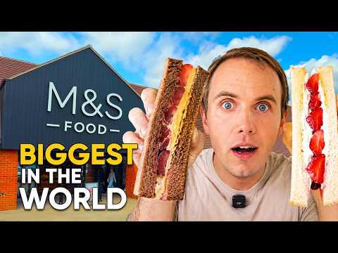 I Visited the Largest M&S Foodhall in the World