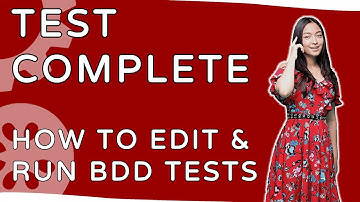How to Quickly Edit And Run Cucumber Tests In TestComplete?