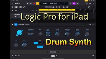 Logic Pro for iPad - Drum Synth - Full Walkthrough & Tutorial - Not Just for Drum Sounds