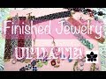 Finished Jewelry Update | Beading Project Share 3 -July 2018