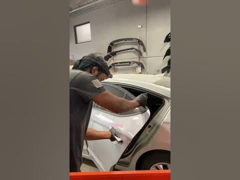 Hyundai Elantra rear door handle removal - YouTube