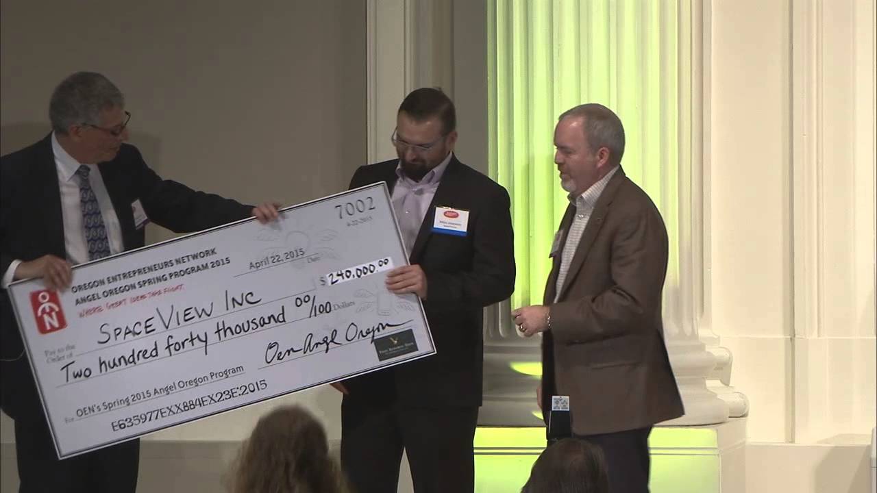 SpaceView Wins 1st Prize in OEN’s 2015 Angel Oregon Investment Program
