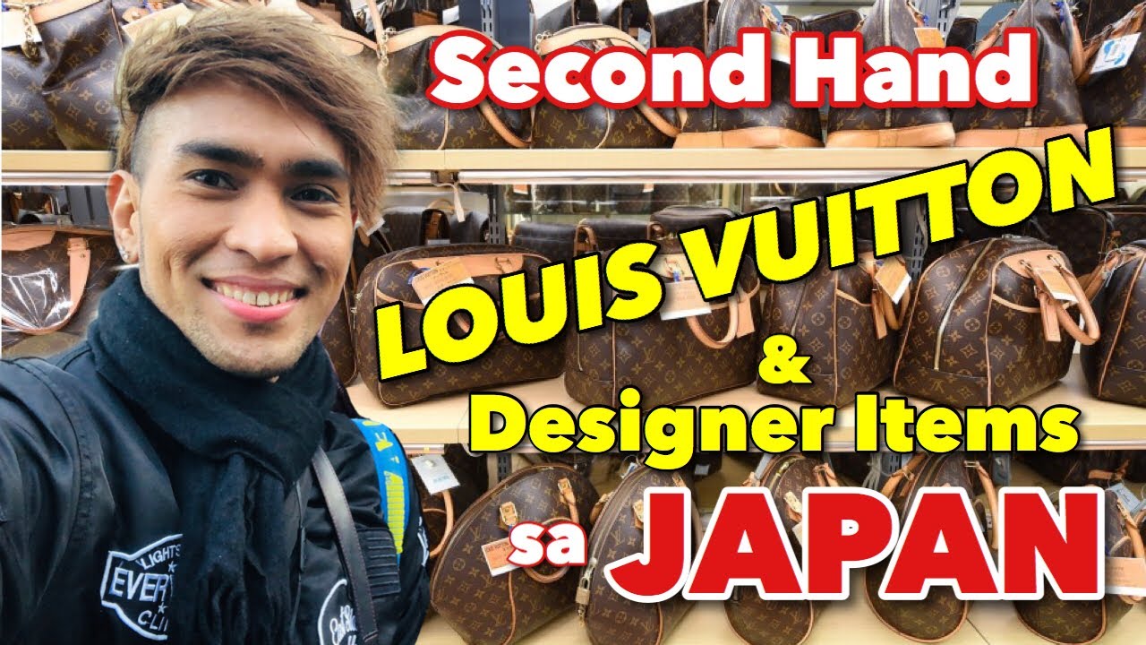 Second Hand LOUIS VUITTON & Designer Items sa JAPAN | Book-Off Tachikawa Tokyo | Ukay Ukay sa ...