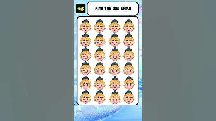 FIND THE ODD EMOJI OUT #shorts #howgoodareyoureyes #emojichallenge