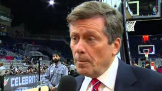 NBA All-Star Celebrity Game: John Tory - February 12, 2016