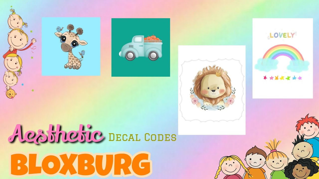 Pin by kaylee on roblox  School decal, Kids decals, Bloxburg decals codes