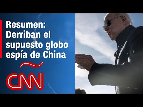Resumen del supuesto globo espía de China, derribado hoy por EE.UU.
