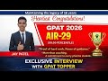 GPAT AIR 29 JAY PATEL EXCLUSIVE INTERVIEW WITH PHARMA SAPIENCE
