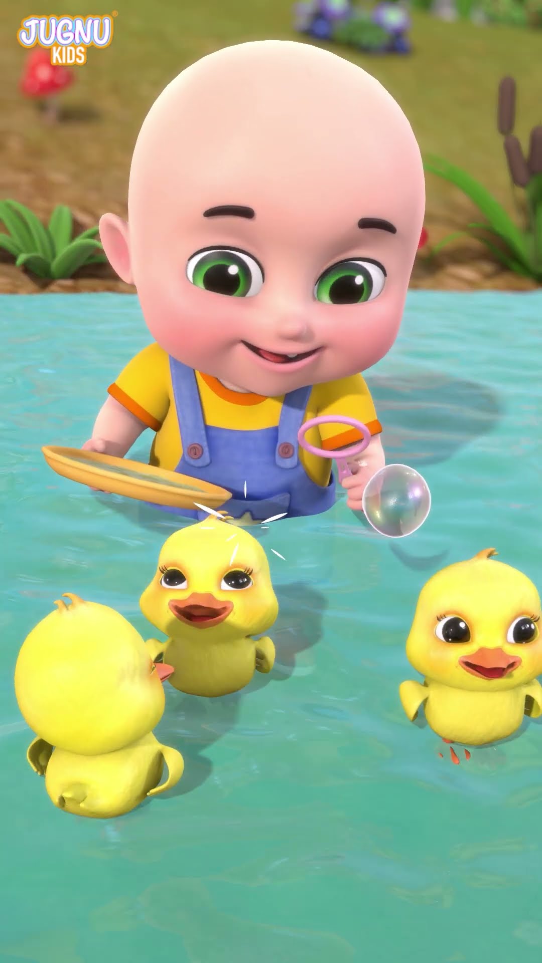 5 Little Ducks song | Newborn Baby Songs \u0026 Nursery Rhymes #shortsfeed #shorts