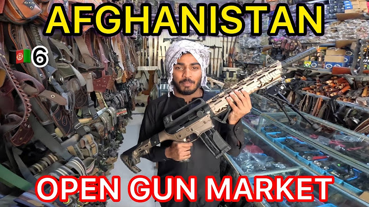 🇦🇫6 Open Gun market in Afghanistan | റോഡ് അരികിൽ പച്ചക്കറിക്ക് പകരം തോക്കുകൾ