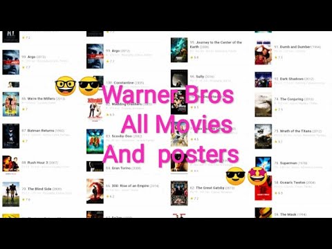 Warner Bros All movies and posters - YouTube