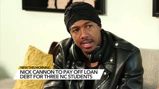 Nick Cannon to pay off North Carolina HBCU students' debt upon graduation