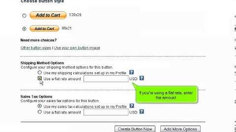 How to setup a PayPal shopping cart