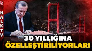 Erdoğan’dan Beklenen İmza Geldi̇ Köprü Ve Otoyollar Özelleştirilecek