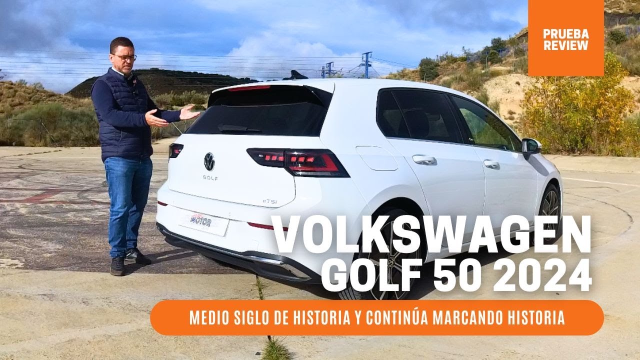 Behind the wheel of the Volkswagen Golf 50th Anniversary 2024