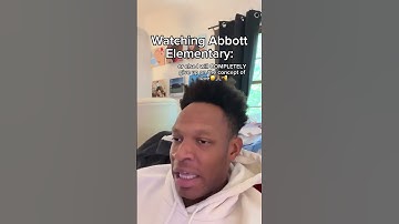 Watching Abbott Elementary #relatable #abbottelementary #watch