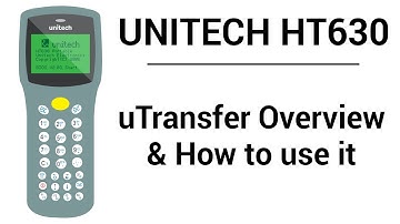 Unitech HT630 | uTransfer Overview & How to Use it