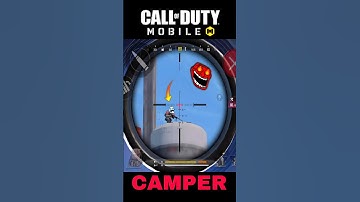 Huhh Camper Shot 🤡😂CODM BR Best Shorts 🙌 Codm BR setting #shorts #codmobile #codm #callofduty #cod