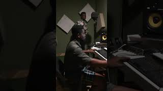 Mike Music having a session with Mp Nation
