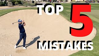 TOP 5 AMATEUR MISTAKES!! IS THIS YOU?!?!