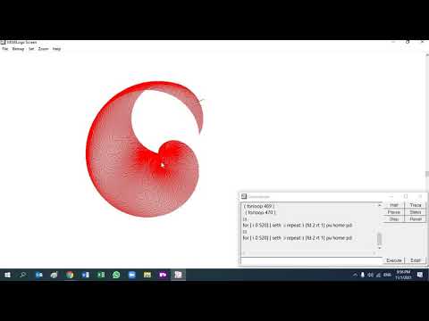 how to make  a circle with repeat in msw logo
