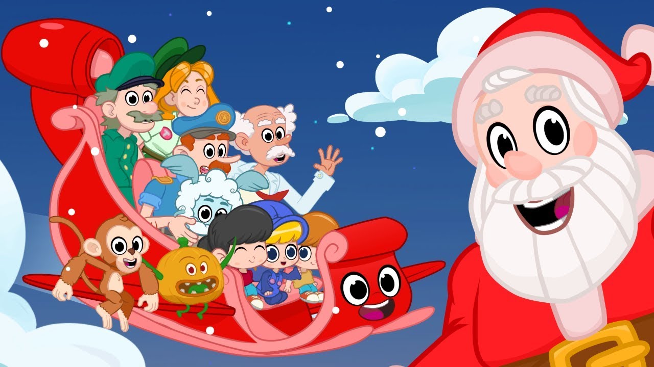 jingle bells lyrics in english Merry Christmas Songs For Kids With Animation - My Magic Pet Morphle