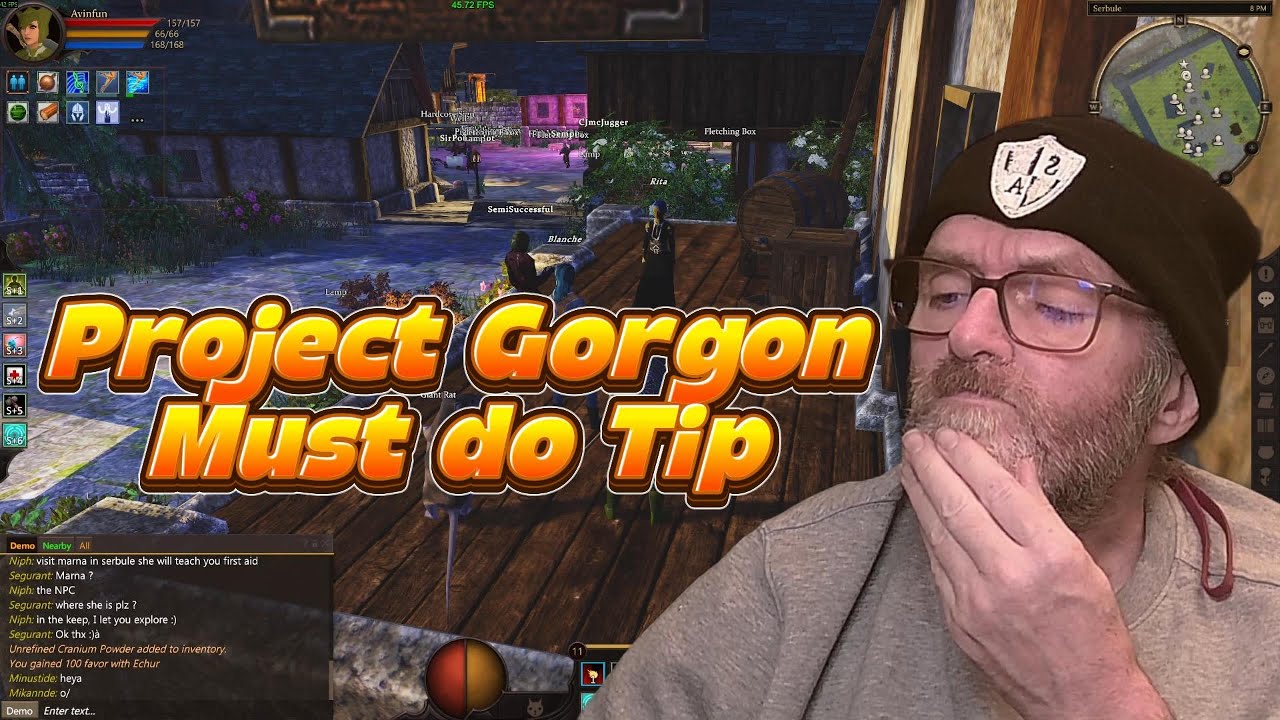 Project Gorgon Tip