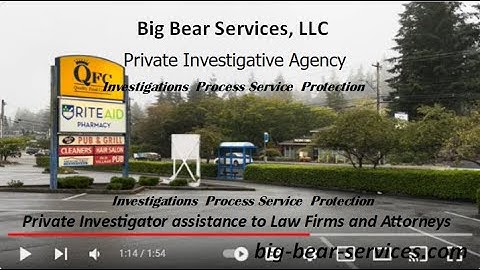 Washington Service of Process - Snohomish County Process Service - Big Bear Services, LLC