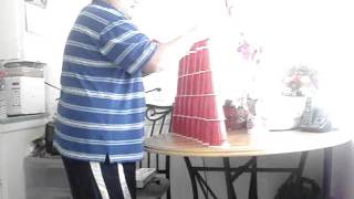 Minute to win it ( Stack Attack) 36.84 sec