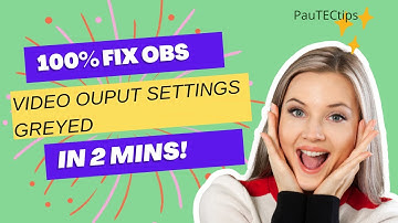 100% FIX OBS Studio Settings Problem Video Output Is Currently Active