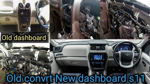 Old Scorpio 2010 dashboard to new scorpio 2021 dashboard | Dashboard change with price |old to new 🚖